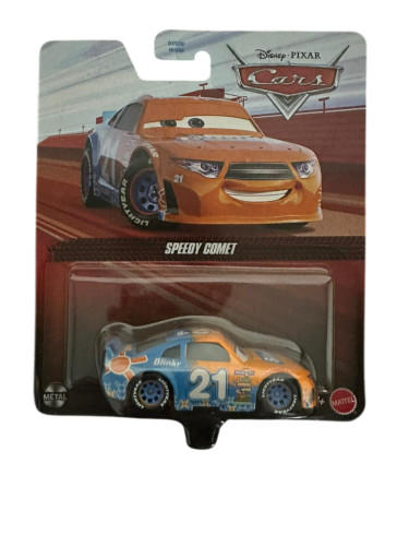 Mattel Disney Personagens Cars Speed Comet Laranja 1:55   # - Produto Original