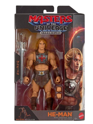 Mattel Boneco e Masters Of The Universe Chronicles He Man- -