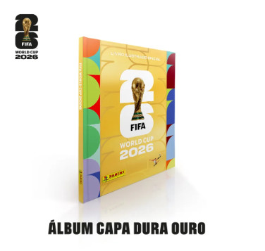 Copa Do Mundo 2026 Álbum Capa Dura Ouro Fifa World Cup- -