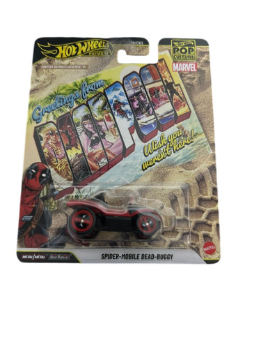 Hot Wheels Premium Marvel Deadpool Spider Mobile Dead Buggy- -