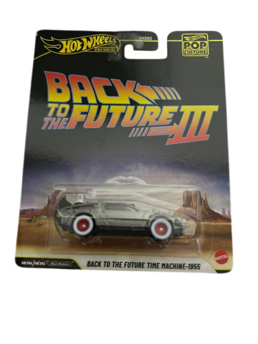Hot Wheels Premium Back To The Future Time Machine 3 1955- -