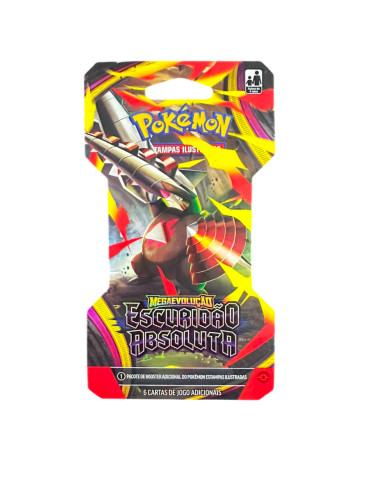 Blister Unitario Pokemon Megaevo Escuridão Absoluta 6 Cartas- -