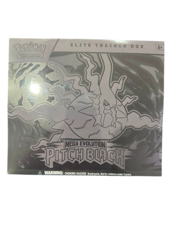 Pokemon Mega Evolution Pitch Black Elite Trainer Box Inglês- -