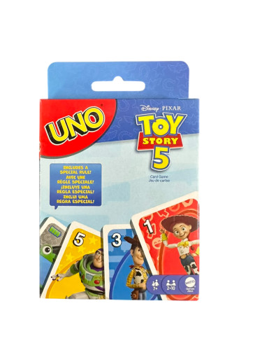 Jogo de Cartas Uno Toy Story 5 Mattel   # - Produto Original