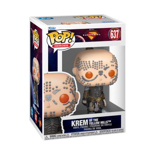 Funko Pop Supergirl Krem Of The Yellow Hilss 637   # - Produto Original