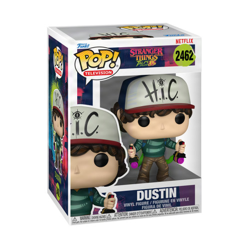 Funko Pop Stranger Things Historias De 85 Dustin 2462   # - Produto Original