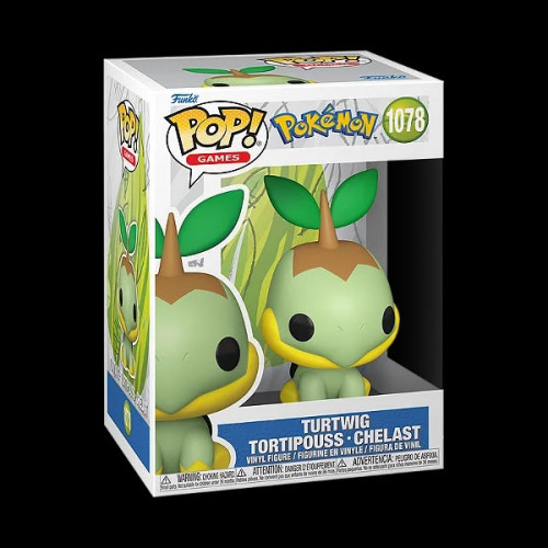 Funko Pop Pokemon Turtwig Tortipouss Chelast 1078- -