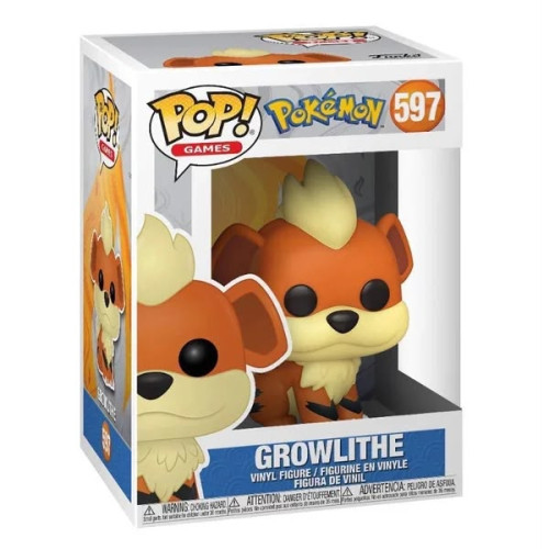 Funko Pop Pokemon Growlithe 597- -