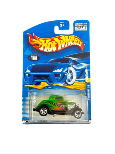 Hot Wheels Mainline Race Win Online 3 Window 34 196 Verde   # - Produto Original