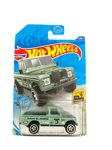 Hot Wheels Mainline Land Rover Series III Pickup- -