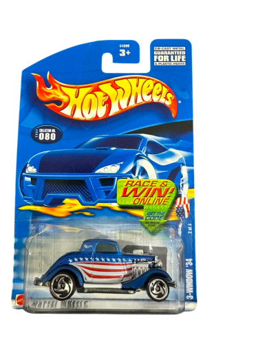 Hot Wheels Mainline Race Win Online 3 Window 34 080 Azul- -