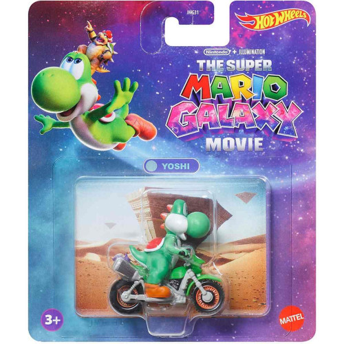 Hot Wheels The Super Mario Galaxy Movie Yoshi- -