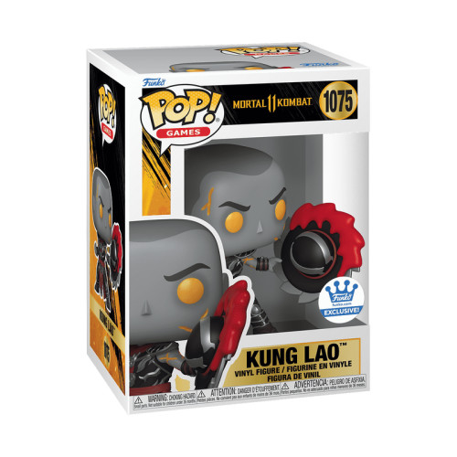 Funko Pop Mortal Kombat Kung Lao 1075- -