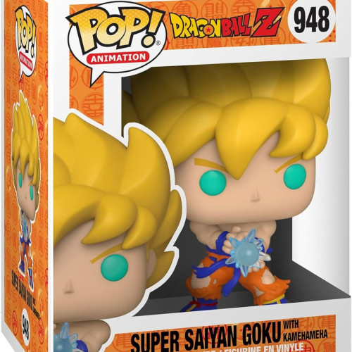 Funko Pop Dragon Ball Z Goku SSJ Kamehameha Original -   - #