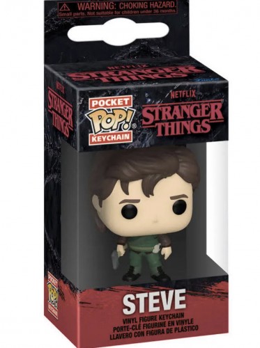 Pocket! Stranger Things 4ª: Steve #16 (chaveiro) - Stranger Things S4 - #