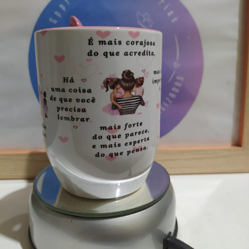 Caneca Personalizada - Alça Colher- Escolha Sua Arte - Todos - #