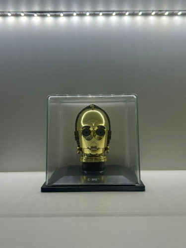 Action Figures Mini Capacete C-3PO 1/5 Deagostini-Star Wars-