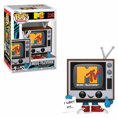 Funko Pop! Ad Icons MTV Music Television 236   # - Produto Original