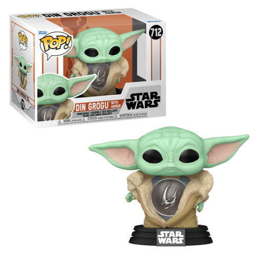 Funko Pop! Star Wars The Mandalorian Din Grogu Armor 712- -