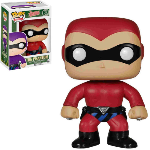 Funko Pop! Heroes The Phantom (Vermelho) 67   # - Produto Original