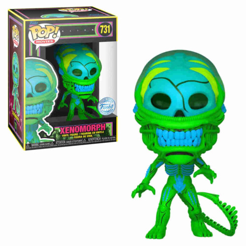 Funko Pop! Movies Alien 40th (Blacklight) Xenomorph 731- -