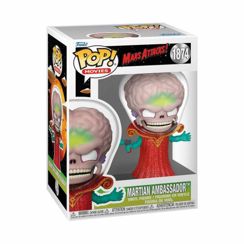 Funko Pop! Movies Marte Ataca Martian Ambassador 1874- -