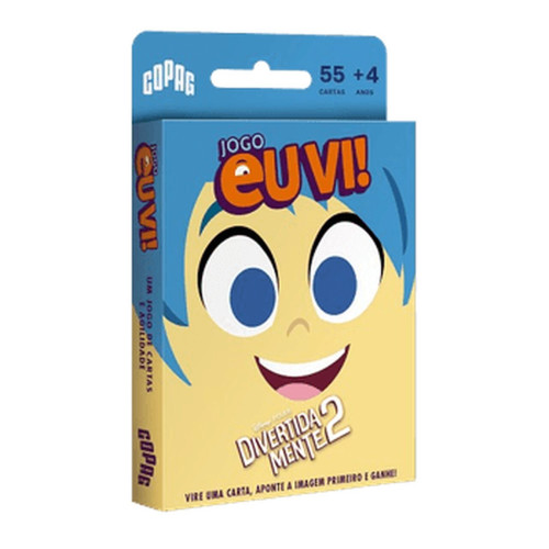 Jogo De Cartas Eu Vi! Divertidamente 2 Disney Copag 35496- -