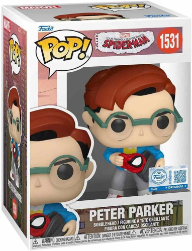 Funko Pop! Marvel Spider Man Peter Parker 1531- -