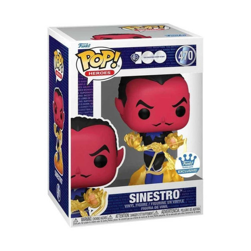 Funko Pop! Heroes Warner Bross 100Th Sinestro 470- -