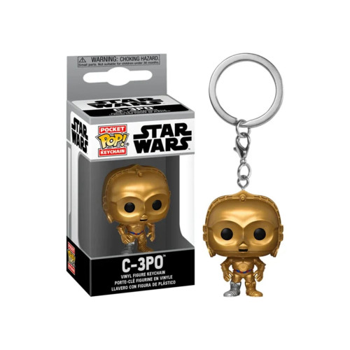 Funko Pop! Chaveiro Keychain Star Wars Classics C-3PO- -