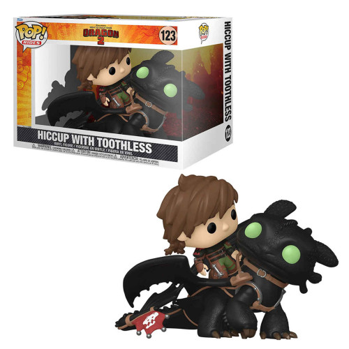 Funko Pop! Rides Como treinar Seu Dragão Hiccup Toothess 123- -