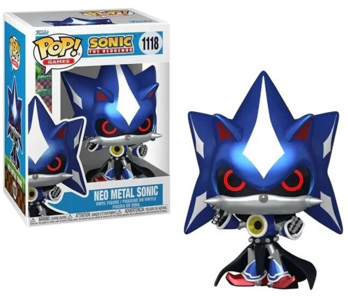 Funko Pop! Games Sonic The Hedgehog Neo Metal Sonic 1118 -   - #