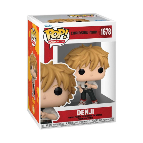 Funko Pop! Animation Chainsaw Man Denji With Pochita 1971- -