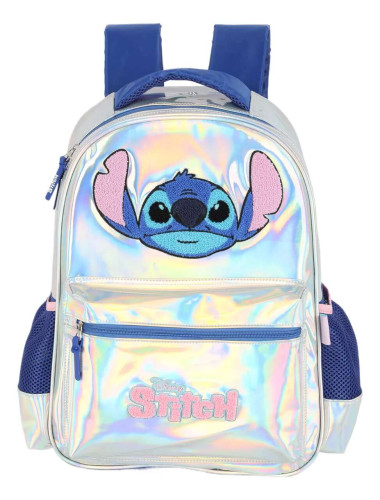 Mochila Escolar Lilo Stitch - Holografica   # - Produto Original