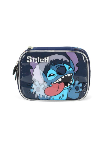 Estojo Box Escolar Stitch Babão Azul Luxcel -   - #