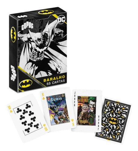 Baralho Jogo De Cartas Batman 85 Anos Copag 34607- -