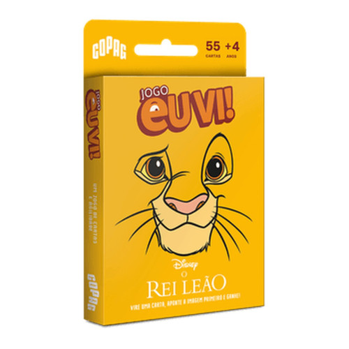 Jogo De Cartas Eu Vi! Rei Leão Disney Copag 35154- -