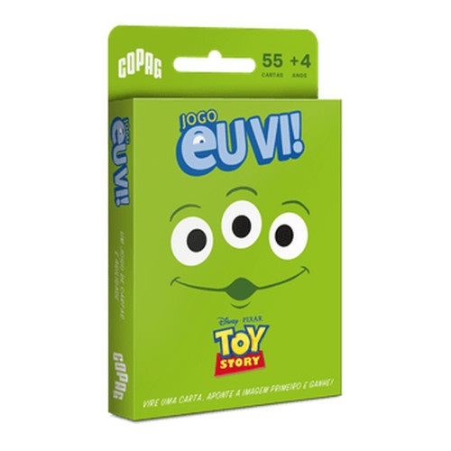 Jogo De Cartas Eu Vi! Aliens Toy Story Disney Copag 34066- -