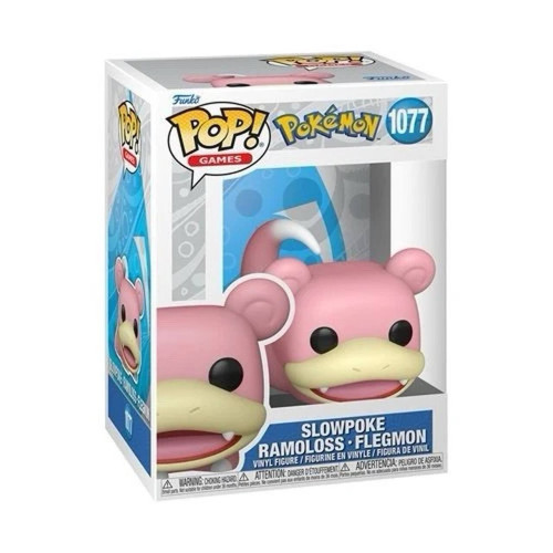 Funko Pop! Games Pokemon Slowpoke Ramoloss Flegmon 1077   # - Produto Original