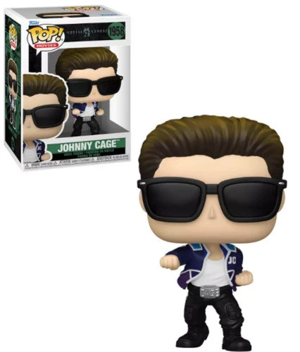 Funko POP! Movies Mortal Kombat 2 Johnny Cage 1958   # - Produto Original