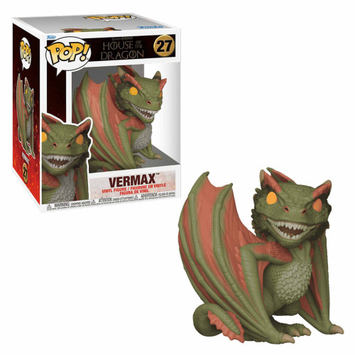 Funko POP! Deluxe Movies House Of The Dragon Vermax 27   # - Produto Original