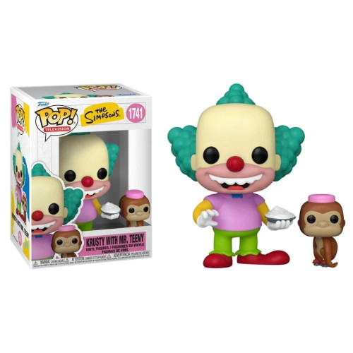 Funko Pop! Television The Simpsons Krusty with Mr.Teeny 1741   # - Produto Original