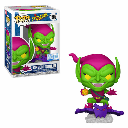 Funko Pop! Marvel Spider Man Green Goblin 1502   # - Produto Original