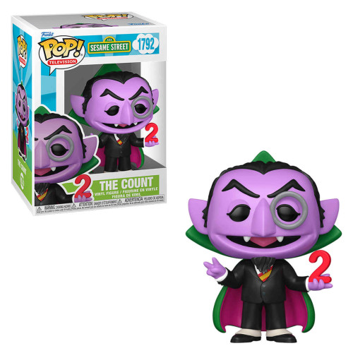 Funko Pop! Television Vila Sésamo The Count 1792   # - Produto Original