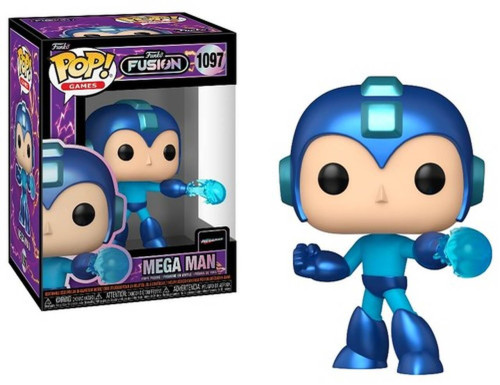 Funko Pop! Games Fusion Mega Man 1097-Megaman-1097