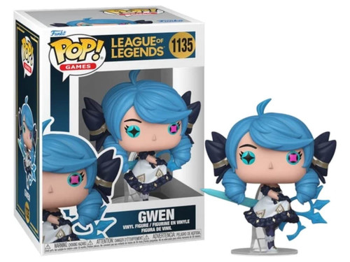 Funko Pop! Games League Of Legends Gwen 1135 League Of Legends #1133 - Produto Original