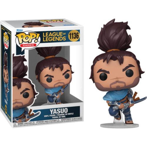 Funko Pop! Games League Of Legends Yasuo 1136 League Of Legends #1136 - Produto Original