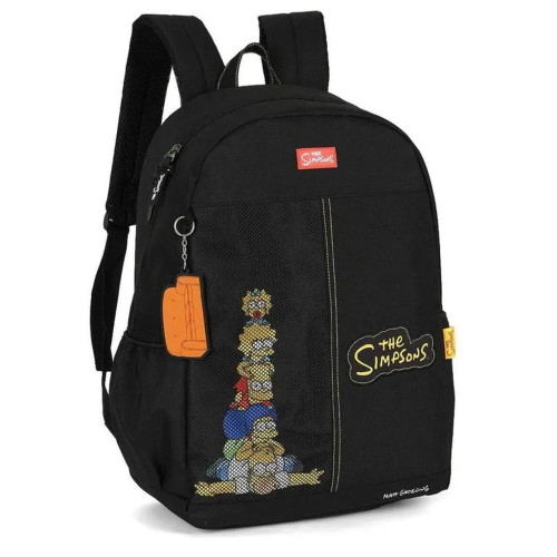 Mochila De Costas The Simpsons Amarela Luxcel   # - Produto Original