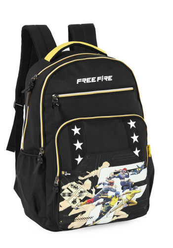 Mochila Costa Free Fire Preto Luxel   # - Produto Original