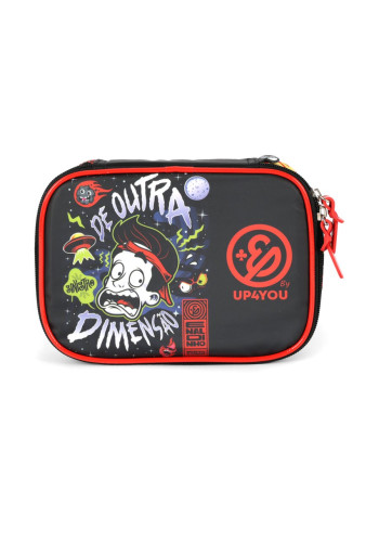 Estojo Box Escolar Enaldinho Sinistro Luxcel   # - Produto Original